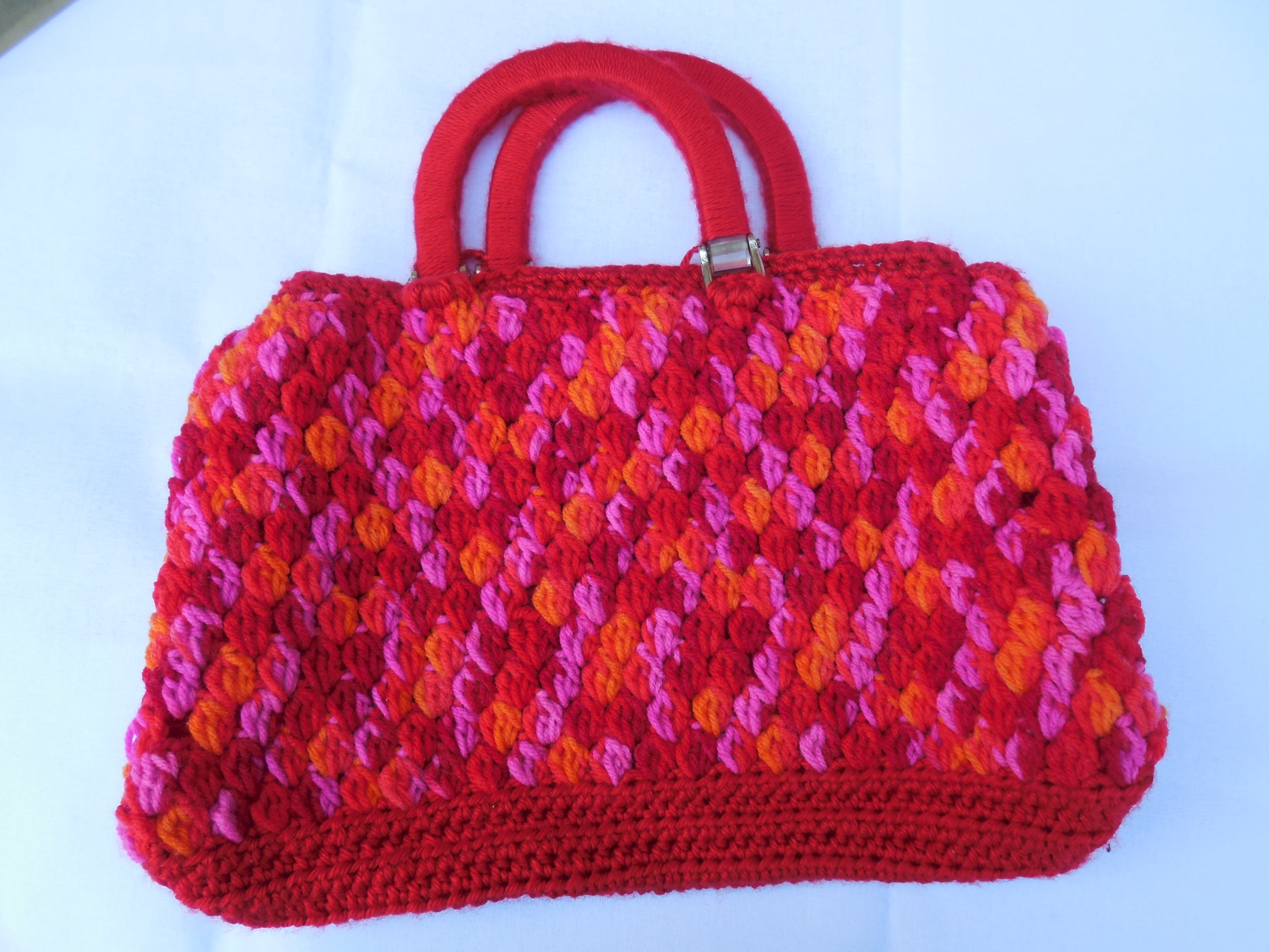 Woolen Red Bag - (B002)